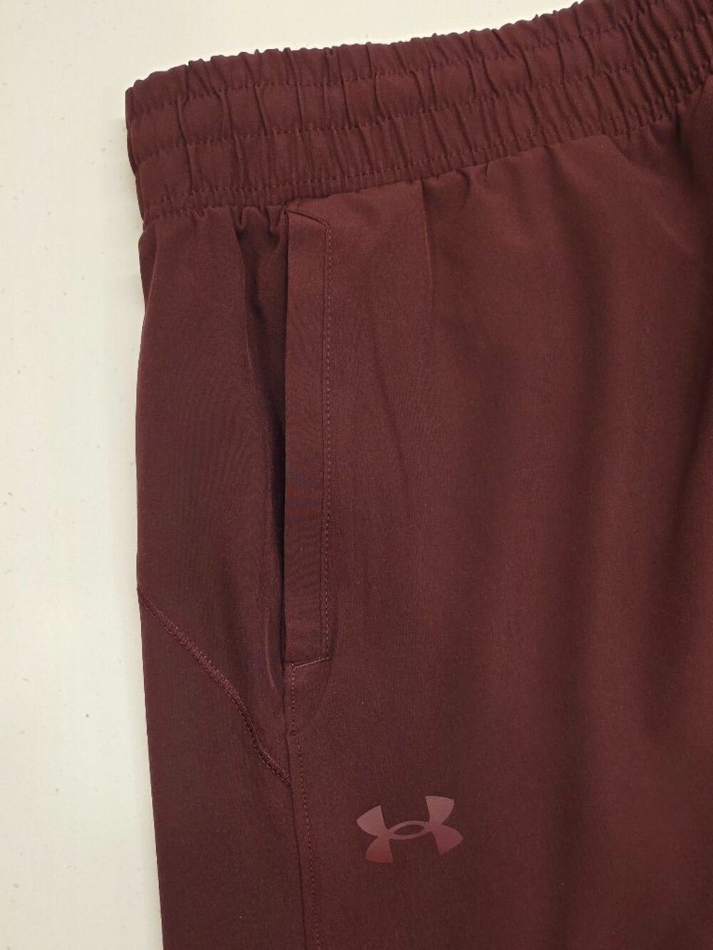 NWT Maroon Under Armour Unlined Shorts - Picture 5 of 8